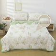 thumbnail image 1 of sruoe Summer Quilt, Cooling Comforter Quilt, Lightweight Ice Silk Summer Thin Quilt, Washable Bedspreads Cooling Blankets Breathable Summer Cooler Quilt for Bedroom, Cotton, 1 of 5