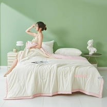 sruoe Summer Thin Comforter, Air Conditioning Quilt, Summer Conditioning Quilt, Breathable Cooling Comforter, Quilt Supplies Clearance, Teens' Thin Quilts