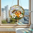 thumbnail image 1 of sruoe Sun Catchers Indoor Window, Stained Glass Panels, Acrylic Suncatcher, Suncatchers Outdoor Decoration, Christmas Home Garden Courtyard Window Hanging Ornament, 1 of 7