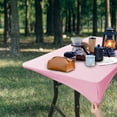 thumbnail image 1 of sruoe Tablecloth, Rectangle Tablecloths, Washable Foldable Modern Pink Tablecloths, Table Cloth for Dining, Home, Party, Picnic, PU, 1 of 6