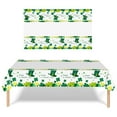 thumbnail image 1 of sruoe Tablecloth, St Patricks Day Tablecloth, Waterproof Machine Washable Foldable Green Rectangle Tablecloths, Table Cloth for Dining, Home, Party Decor, Plastic, 1 of 6
