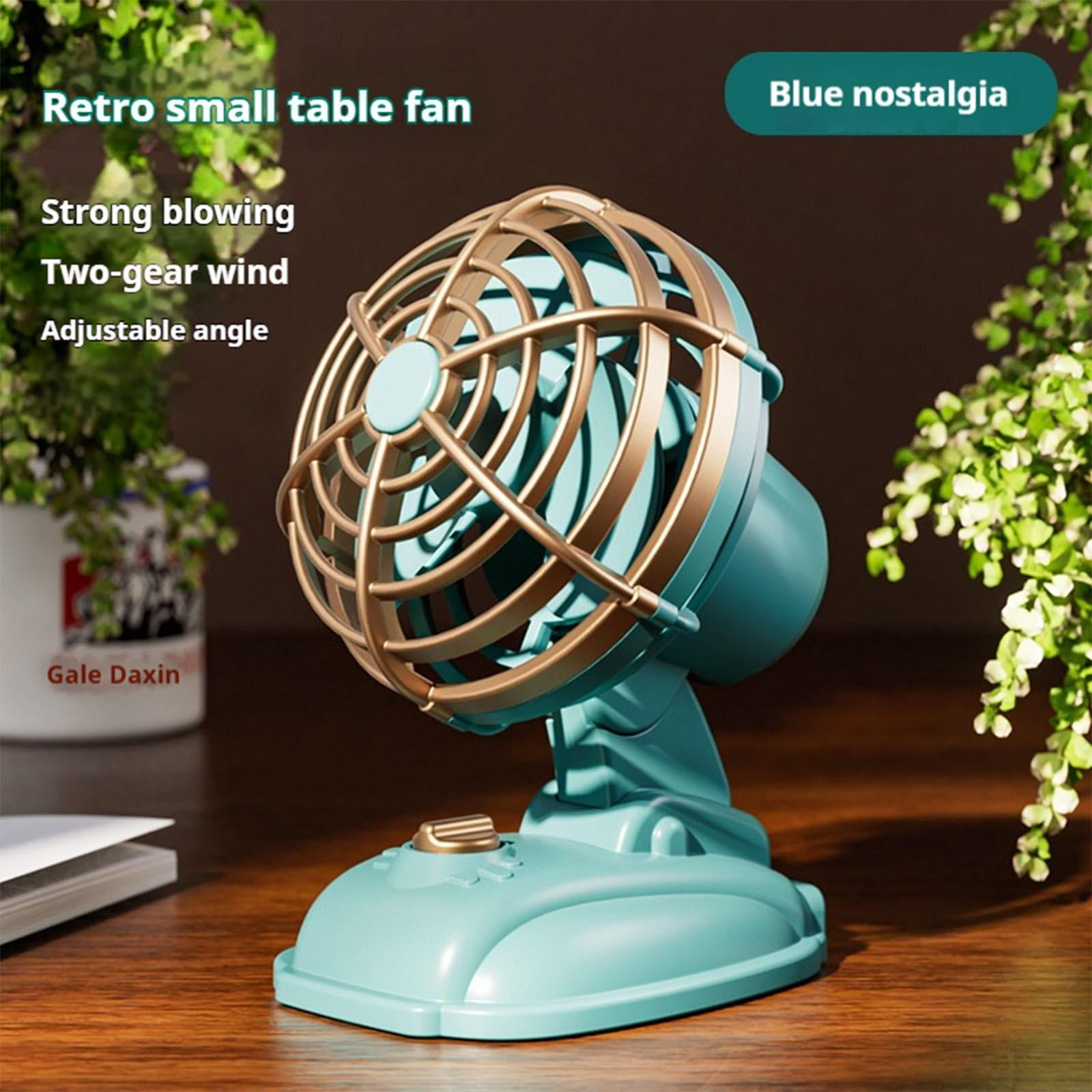Table Fan Small Study sruoe Tabletop Fan, Desk Fans Small Quiet, Standing Fan, Fans for ...