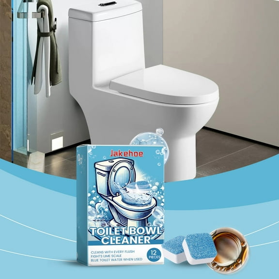 sruoe Toilet Bowl Cleaner Tablets, Bathroom Cleaner, Toilet Bowl Tablets, Portable Toilet Water Tank Cleaning, Flush Remove Stains Odors Deodorizing Toilet Bowl Tablets for Home Clean Toilet