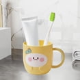 thumbnail image 1 of sruoe Toothbrush Cups for Bathrooms, Mouth Wash Cup, Mouth Rinse Cup, Toothbrush Holders, Plastic Toothbrush Cups, Reusable Simple Toothbrush Cup for Hosehold, Travel Toothpaste Cups, 1 of 5