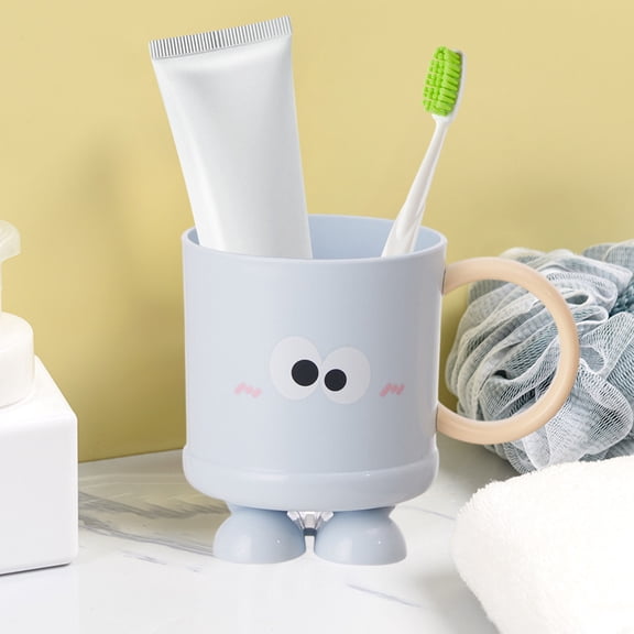 sruoe Toothbrush Cups for Bathrooms, Mouth Wash Cup, Mouth Rinse Cup, Toothbrush Holders, Plastic Toothbrush Cups, Reusable Simple Toothbrush Cup for Hosehold, Travel Toothpaste Cups