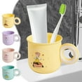 thumbnail image 1 of sruoe Toothbrush Cups for Bathrooms, Mouth Wash Cup, Mouth Rinse Cup, Toothbrush Holders, Plastic Toothbrush Cups, Reusable Simple Toothbrush Cup for Hosehold, Travel Toothpaste Cups, 1 of 6