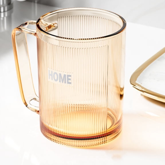 sruoe Toothbrush Holders, Bathroom Cups, Toothbrush Cup, Bathroom Tumblers, Portable Unbreakable Household Brushing Cup, Bathroom Cup Tumbler for Adult, Travel, Plastic Mouthwash Cups