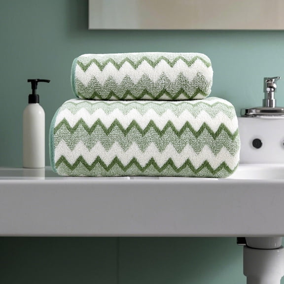 sruoe Towels, Hand Towel Set, 2 Pc Hand Towels Set, Hand Towels, Towel Set Clearance, Hand Face Towels for Bathroom, Portable Hypoallergenic Towels, Machine Wash, Cotton