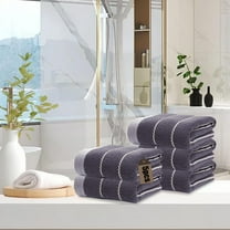 sruoe Towels, Hand Towel Set, 5 Pc Hand Towels Set, Hand Towels, Towel Set Clearance, Hand Face Towels for Bathroom, Portable Hypoallergenic Towels, Machine Wash, Cotton