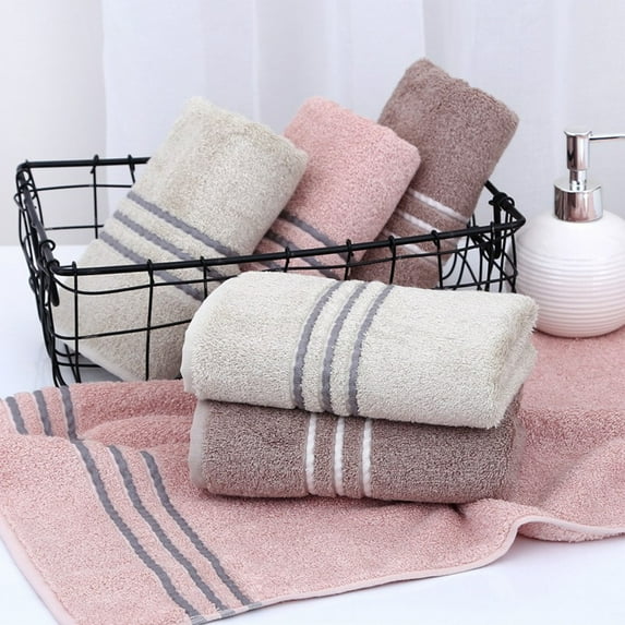 sruoe Towels, Hand Towels, Towels Clearance, Towels for Bathroom, Soft Highly Absorbent Towels, Hand Wash, Machine Wash, Cotton