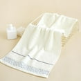 thumbnail image 1 of sruoe Towels, Hand Towels, Towels Clearance, Towels for Bathroom, Soft Highly Absorbent Towels, Hand Wash, Machine Wash, Cotton, 1 of 5