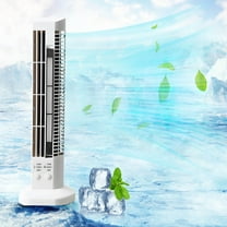 sruoe Tower Fan, Mini Fan, Bladeless Tower Fan, Quietset Speed Tower Fan Standing Fans, Cooling Fans for Home, Plastic