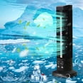 thumbnail image 1 of sruoe Tower Fan, Tower Fans for Home, Portable USB Small Freestanding, Oscillating for Indoors Fan, Tower Fan that Blow Cold Air, Quiet Fans, Plastic, 1 of 3