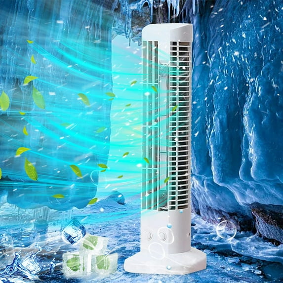 sruoe Tower Fan, Tower Fans for Home, Portable USB Small Freestanding, Oscillating for Indoors Fan, Tower Fan that Blow Cold Air, Quiet Fans, Plastic