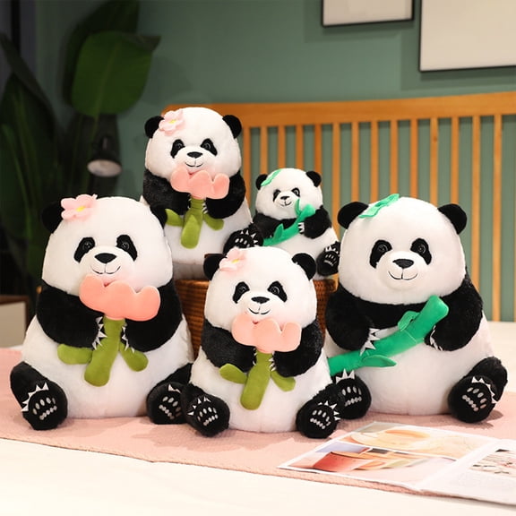 sruoe Decorative Pillows, Decorative Pillows for Sofa, Soft, Giant Panda Pillow for Living Room and Bedroom