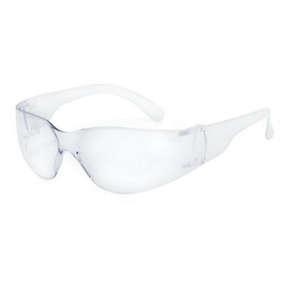 ssp pro cl a-f pro recyclable clear anti-fog black temple safety glass