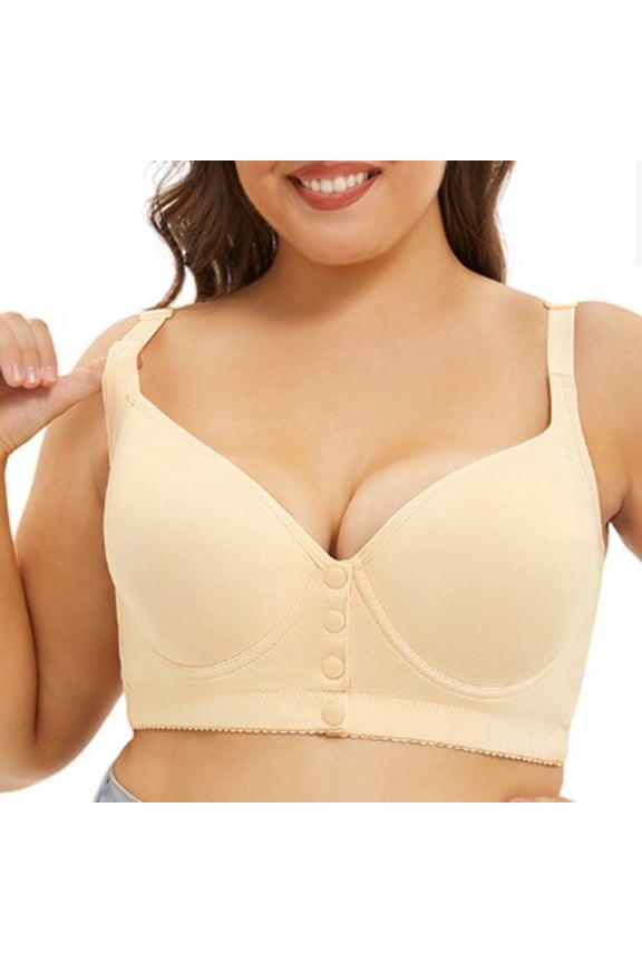 Minimizer Bras for Women,Bras for Women,Breathable,Comfort Fit,Solid,Polyester,Beige,42E