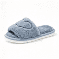 thumbnail image 1 of ATENAR Slippers for Women,Slippers Women,Women's Slippers,Non Slip,Slip-on,Cozy,Gray,6.5-7, 1 of 7
