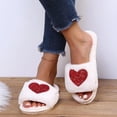thumbnail image 1 of ssuyfkrb Womens Slippers,House Slippers,House Slippers for Women,Non-slip,Cozy,Warm,Beige,39, 1 of 9