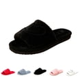 thumbnail image 1 of ATENAR Womens Slippers,Slippers Women,Women's Slippers,Comfy,Non Slip,Slip-on,Black,5.5-6, 1 of 8