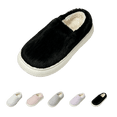 thumbnail image 1 of ssuyfkrb Womens Slippers,Slippers for Women Indoor,Slippers Women,Close Toe,Cozy,Non-slip,Black,36, 1 of 6