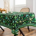 thumbnail image 1 of st Patricks Day Tablecloth 60x84 inch, Fabric Washable Decoration Table Cover Spillproof, Dining Table Cloths Indoor or Outdoor Party Table Decor, 1 of 6