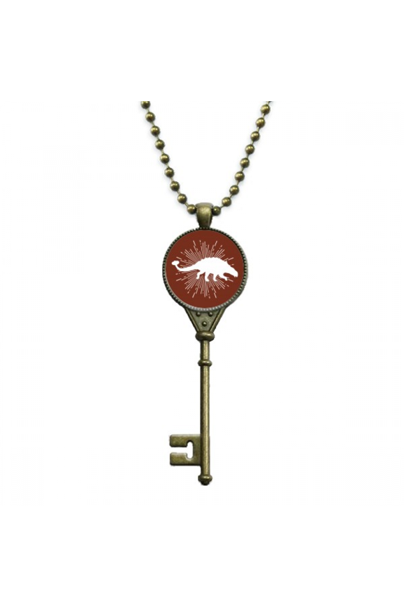 st hammer armor bottom layer key necklace pendant tray embellished chain