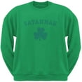 thumbnail image 1 of st. patrick's day - savannah shamrock green adult sweatshirt, 1 of 1