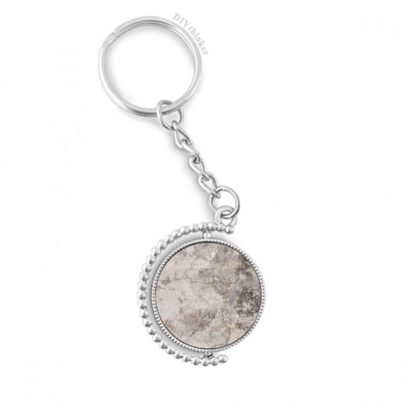 st wall crackles texture rotatable keyholder disc accessories chain clip