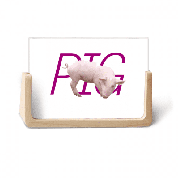 sta food pork fmeat photo wooden photo frame tabletop display