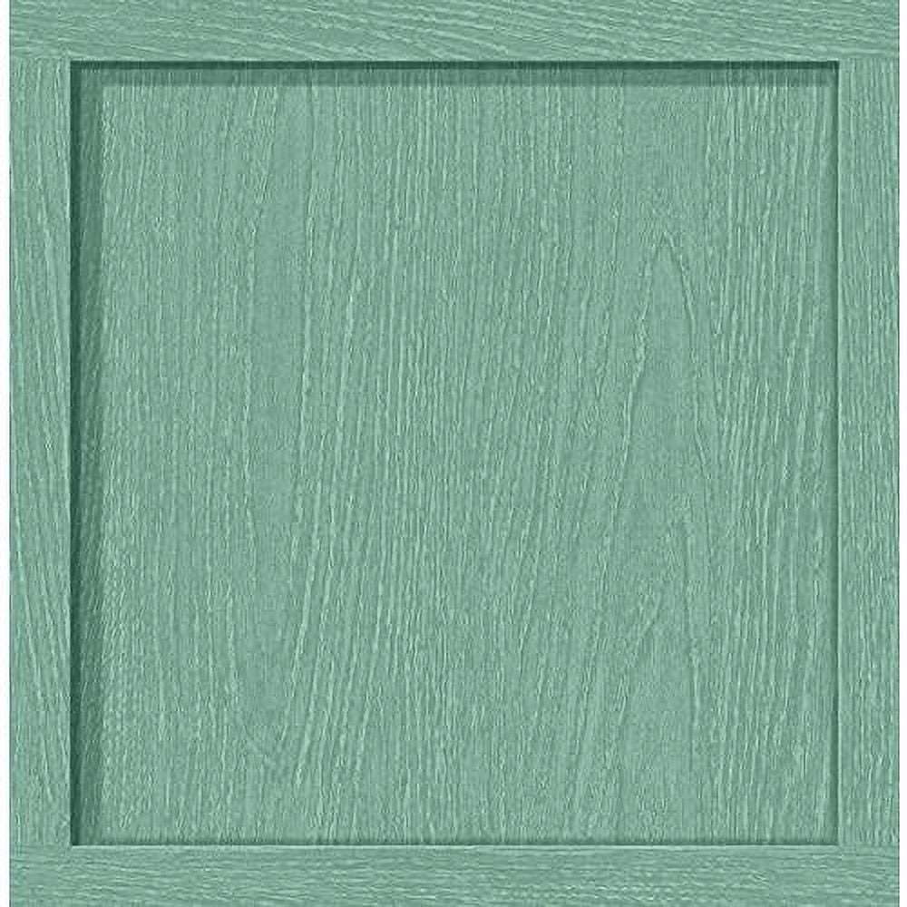 stacy garcia home squared away peel and stick wallpaper (sea green