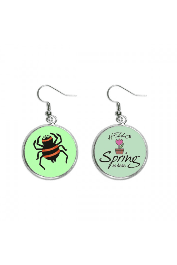 stagnate beneficial insect decoration dangle season sp earring jewelry