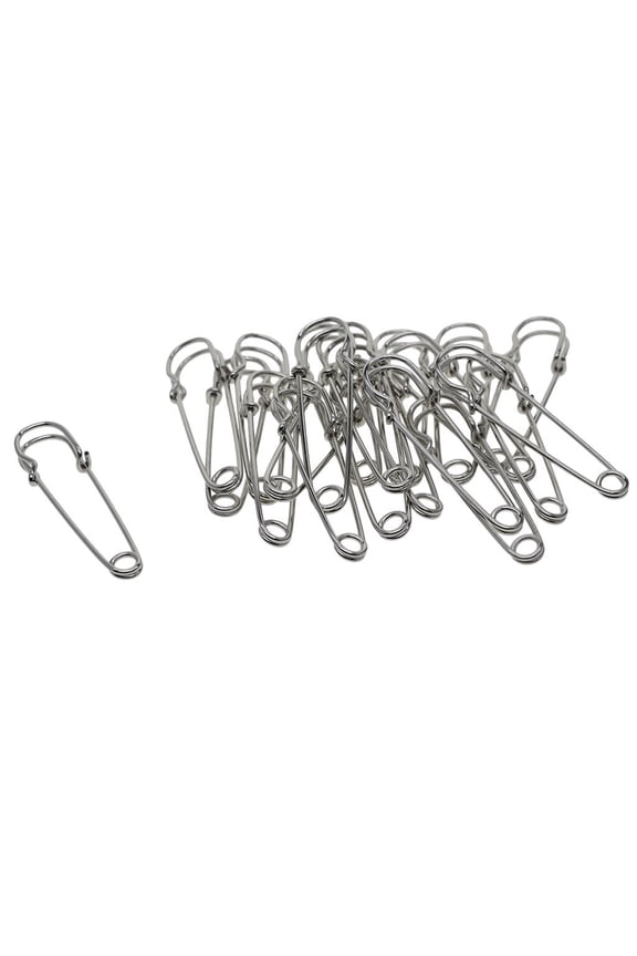 stainle pin ,heavy pins ,spring lick pin fasterner pin ,brooch pin diaper pin 50x13mm