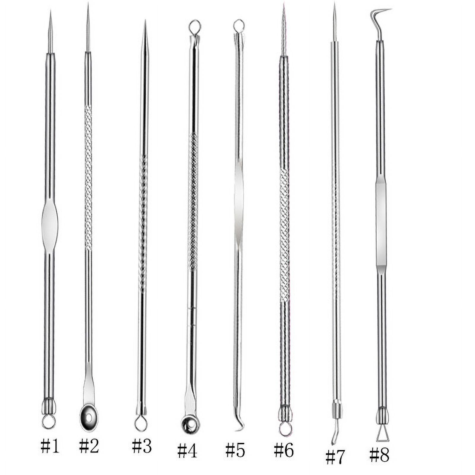 stainless steel acne clip acne needles to remove blackheads beauty