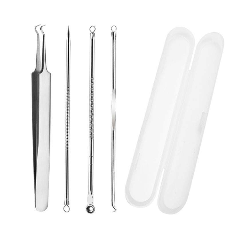 stainless steel acne clip acne needles to remove blackheads beauty