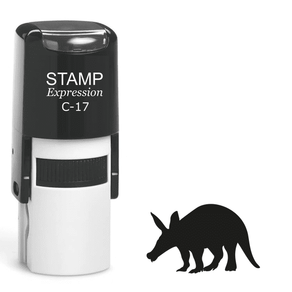 stampexpression - Ant Eater Self Inking Rubber Stamp - Black Ink (A-62496)