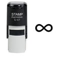 thumbnail image 1 of stampexpression - Black Infinity Symbol Self Inking Rubber Stamp - Black Ink (W-6321), 1 of 4