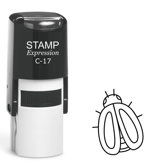 stampexpression - Bug Self Inking Rubber Stamp - Black Ink (A-62057)