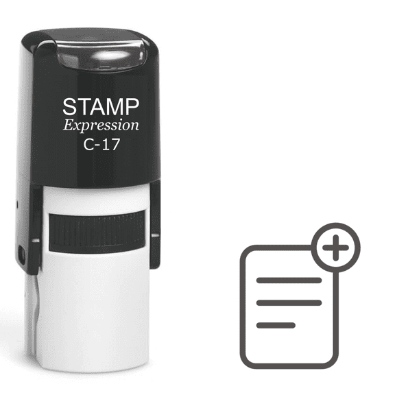 stampexpression - Check List Self Inking Rubber Stamp - Black Ink (A-61235)