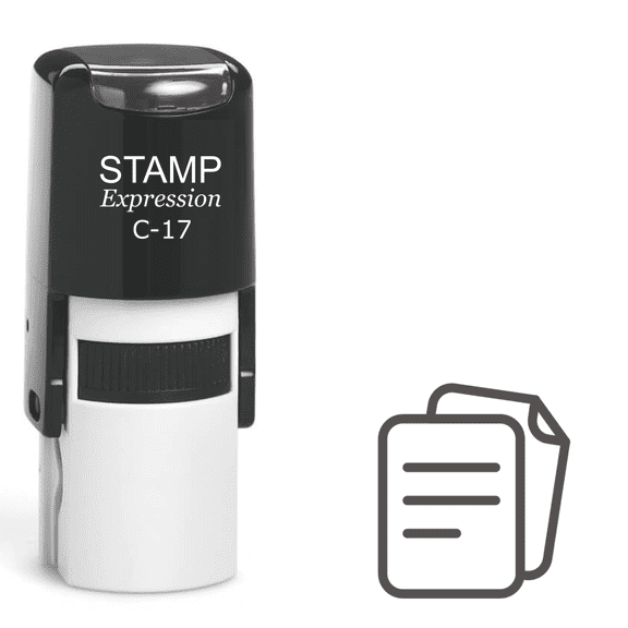 stampexpression - Check List Self Inking Rubber Stamp - Black Ink (A-61236)