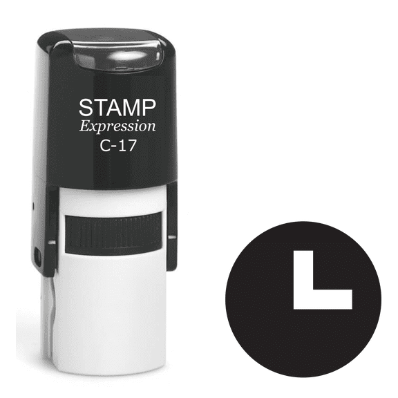 stampexpression - Clock Icon Self Inking Rubber Stamp - Black Ink (A-61388)