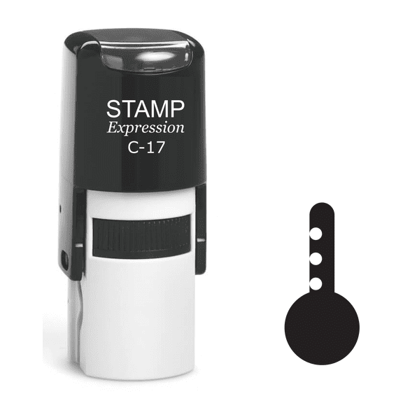 stampexpression - Key Self Inking Rubber Stamp - Black Ink (A-61375)