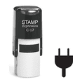 thumbnail image 1 of stampexpression - Plug Self Inking Rubber Stamp - Black Ink (A-61416), 1 of 4