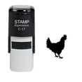 thumbnail image 1 of stampexpression - Rooster Chicken Self Inking Rubber Stamp - Black Ink (W-6116), 1 of 4