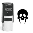thumbnail image 1 of stampexpression - Skull Self Inking Rubber Stamp - Black Ink (A-60452), 1 of 4