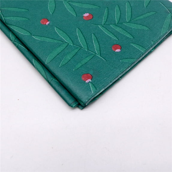 stamping silver pattern Sydney paper floral packaging flowers copy paper wave stripe color Sydney paper - Green leaves