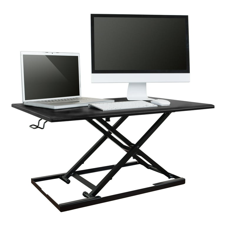 stand up desk store air rise standing desk converter sit to stand with your current desk in seconds 32