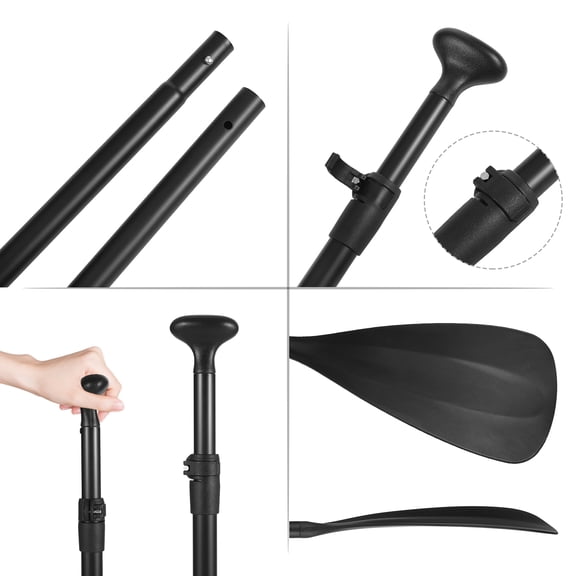stand up paddle Paddle 3-Piece Paddle Adjustable Aluminum Stand Up Paddleboard Paddle