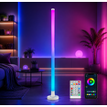 thumbnail image 1 of Elice Corner Floor Lamp, RGB LED Ambient Lighting with App & Remote Control, 200+ Dynamic Modes & Music Sync, 16 Million Colors, Fast Assembly, Modern Floor Lamp for Bedroom Living Room Gaming Room, 1 of 14