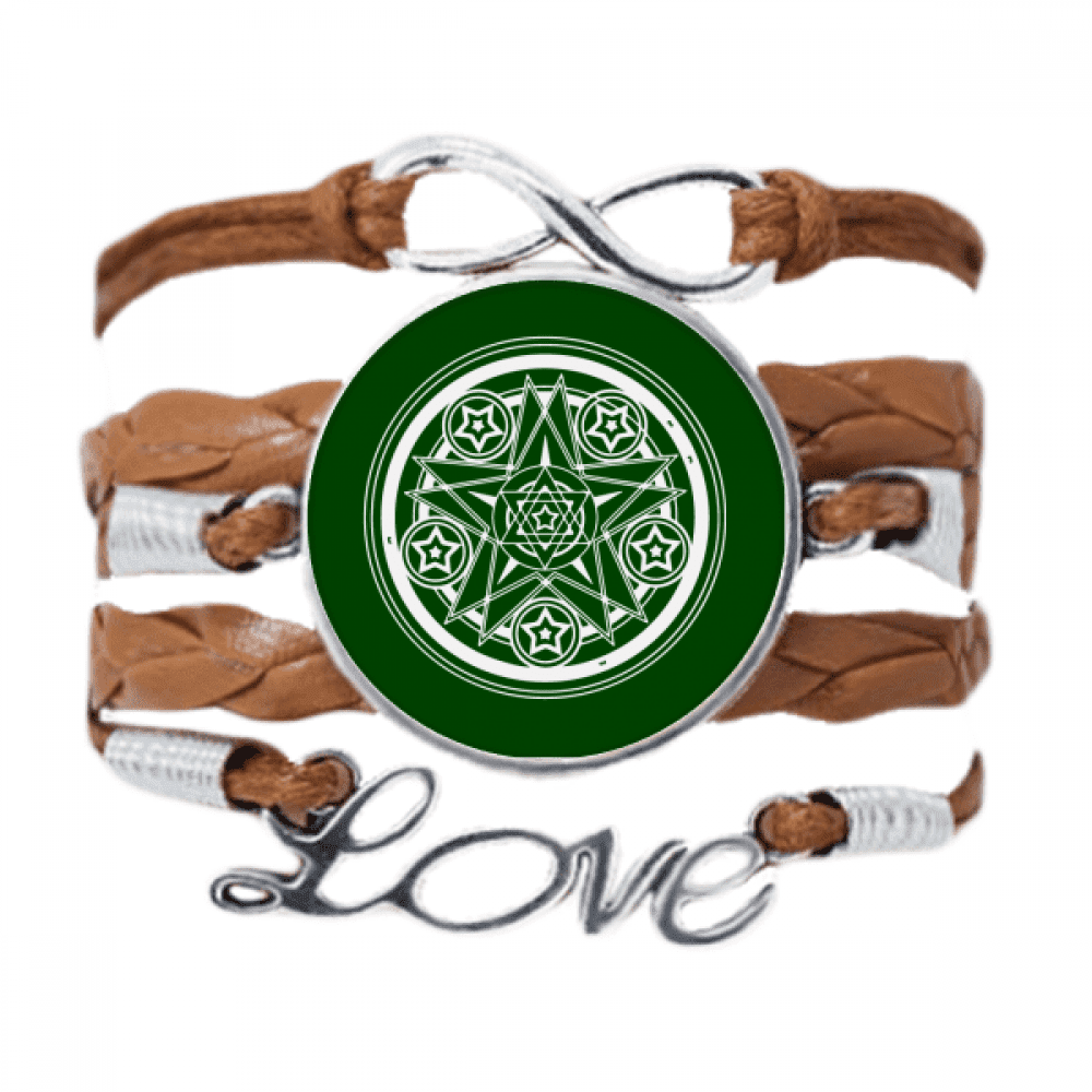 star array overlap mystery bracelet chain ornament wristband